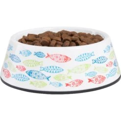 Frisco Colorful Fish Melamine Bowl -Wellness Sales Store 216047 PT2. AC SS1800 V1591020714