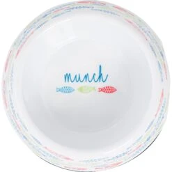 Frisco Colorful Fish Melamine Bowl -Wellness Sales Store 216047 PT3. AC SS1800 V1591020718