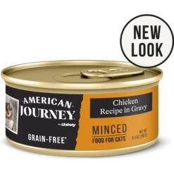 American Journey Minced Chicken Recipe In Gravy Grain-Free Canned Cat Food