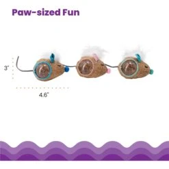 Catstages Mousin' Around Hide 'N Treat Dispenser Cat Toy, 3 Count 9 Catstages Mousin' Around Hide 'N Treat Dispenser Cat Toy, 3 Count -Wellness Sales Store 227096 PT4. AC SS1800 V1636508617