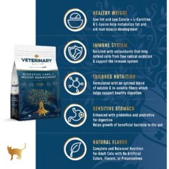 Veterinary Select Digestive Care + Weight Management Dry Cat Food, 4-lb Bag -Wellness Sales Store 238583 PT3. AC SS1800 V1591728469
