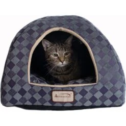 Armarkat Combo Checkered Pattern Cat Bed -Wellness Sales Store 251452 PT2. AC SS1800 V1599265278