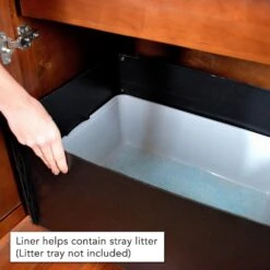 The Refined Feline Refined Deluxe Cat Litter Box -Wellness Sales Store 258419 PT4. AC SS1800 V1603411582