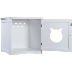 Sweet Barks Wooden Side Table Cat Litter Box Enclosure -Wellness Sales Store 258686 PT6. AC SS1800 V1603834612