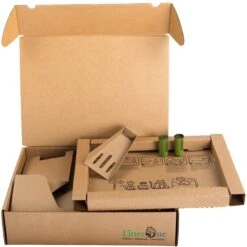 Litter One Biodegradable Disposable Cat Litter Box Kit 9 Litter One Biodegradable Disposable Cat Litter Box Kit -Wellness Sales Store 262935 PT3. AC SS1800 V1606823224