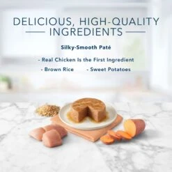 Blue Buffalo Tastefuls Chicken Entrée Pate Wet Cat Food -Wellness Sales Store 264540 PT3. AC SS1800 V1630732594