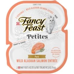 Fancy Feast Petites Pate Wild Alaskan Salmon Entree Wet Cat Food
