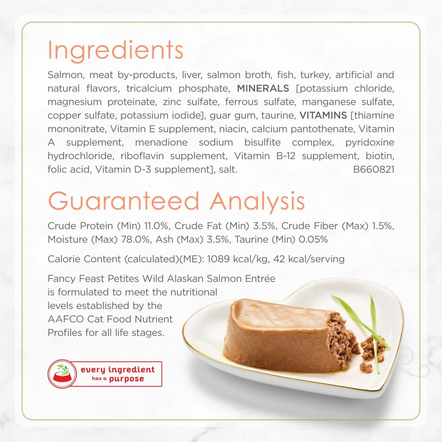 Fancy Feast Petites Pate Wild Alaskan Salmon Entree Wet Cat Food 5 Fancy Feast Petites Pate Wild Alaskan Salmon Entree Wet Cat Food - Image 5