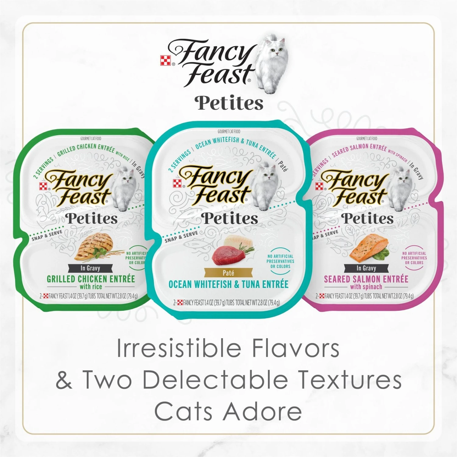 Fancy Feast Petites Pate Wild Alaskan Salmon Entree Wet Cat Food 6 Fancy Feast Petites Pate Wild Alaskan Salmon Entree Wet Cat Food - Image 6