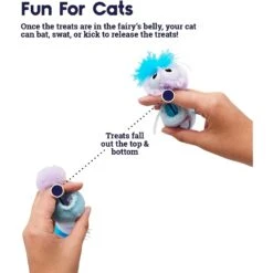 Catstages Swat N Treat Fairy Kicker Cat Toy With Catnip, Purple -Wellness Sales Store 280192 PT2. AC SS1800 V1636519362