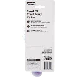 Catstages Swat N Treat Fairy Kicker Cat Toy With Catnip, Purple -Wellness Sales Store 280192 PT6. AC SS1800 V1636508558
