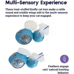 Catstages Firefly Treat Stuffer Cat Toy, 2 Count 8 Catstages Firefly Treat Stuffer Cat Toy, 2 Count -Wellness Sales Store 282269 PT3. AC SS1800 V1636506199