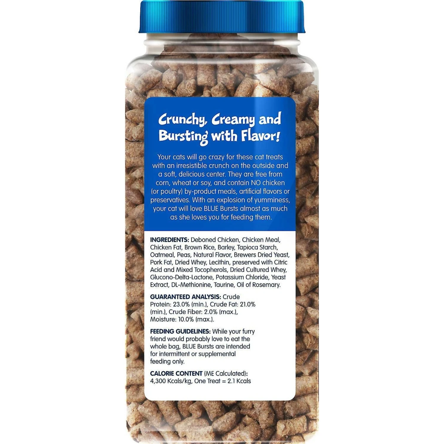 Blue Buffalo Wilderness Chicken Recipe Grain-Free Dry Cat Food & Blue Buffalo Bursts With Paw-Licken Chicken Cat Treats 6 Blue Buffalo Wilderness Chicken Recipe Grain-Free Dry Cat Food & Blue Buffalo Bursts With Paw-Licken Chicken Cat Treats - Image 6