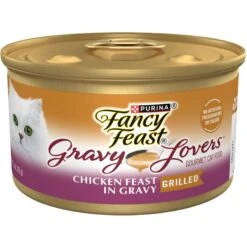 Tiny Tiger Chunks In Gravy Chicken Recipe Grain-Free Canned Cat Food & Fancy Feast Gravy Lovers Chicken Feast In Grilled Chicken Flavor Gravy Canned Cat Food -Wellness Sales Store 293930 PT5. AC SS1800 V1678810239