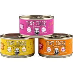 Tiny Tiger Pate Beef & Poultry Recipes Variety Pack Grain-Free Canned Cat Food & Fancy Feast Classic Poultry & Beef Pate Collection Feast Variety Pack Wet Cat Food -Wellness Sales Store 293934 PT6. AC SS1800 V1692897301