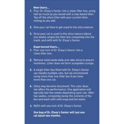 KittyGoHere Senior Cat Litter Box & Dr. Elsey's Senior Crystal Cat Litter 15 KittyGoHere Senior Cat Litter Box & Dr. Elsey's Senior Crystal Cat Litter -Wellness Sales Store 298180 PT6. AC SS1800 V1700888098