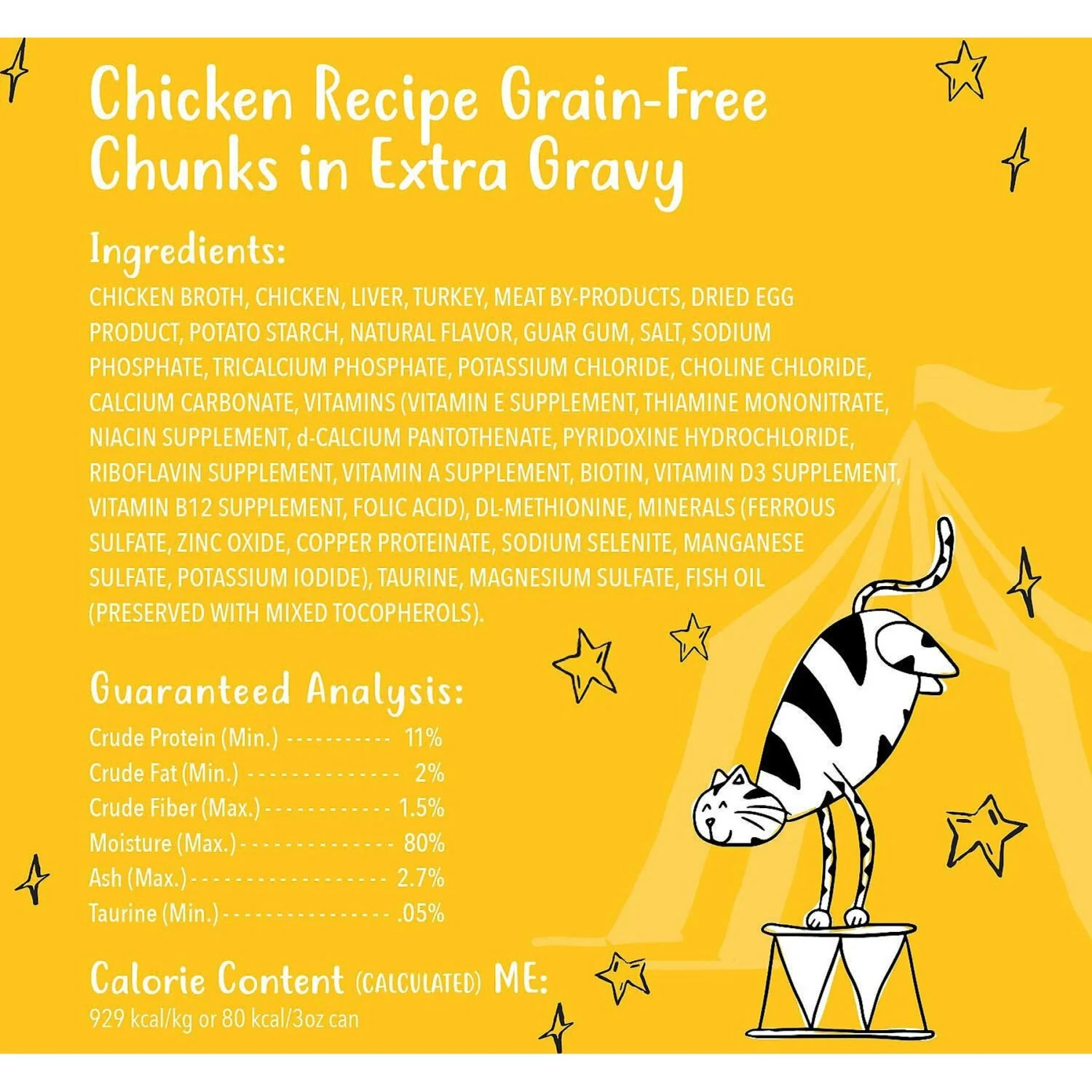 Tiny Tiger Chunks In EXTRA Gravy Chicken Recipe Grain-Free Canned Cat Food & Tiny Tiger Chunks In EXTRA Gravy Turkey Recipe Grain-Free Canned Cat Food 3 Tiny Tiger Chunks In EXTRA Gravy Chicken Recipe Grain-Free Canned Cat Food & Tiny Tiger Chunks In EXTRA Gravy Turkey Recipe Grain-Free Canned Cat Food - Image 3
