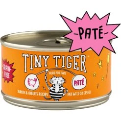 Tiny Tiger Pate Turkey & Giblets Recipe Grain-Free Canned Cat Food & Fancy Feast Classic Turkey & Giblets Feast Canned Cat Food 14 Tiny Tiger Pate Turkey & Giblets Recipe Grain-Free Canned Cat Food & Fancy Feast Classic Turkey & Giblets Feast Canned Cat Food -Wellness Sales Store 298594 PT5. AC SS1800 V1693947560