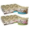 Wellness CORE Natural Grain-Free Turkey & Chicken Liver Pate Canned Kitten Food & Wellness CORE Grain-Free Salmon, Whitefish & Herring Pate Canned Kitten & Cat Food