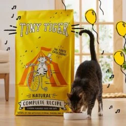 Tiny Tiger, Natural Complete Recipe, Chicken Flavor Dry Cat Food -Wellness Sales Store 301417 PT6. AC SS1800 V1648747914