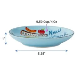 Frisco New York Non-skid Ceramic Cat Dish & Frisco New York Non-skid Ceramic Cat Bowl -Wellness Sales Store 302488 PT3. AC SS1800 V1623042163