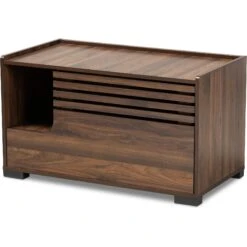 Baxton Studio Amara Cat Litter Box Cover House -Wellness Sales Store 307845 PT2. AC SS1800 V1624317768