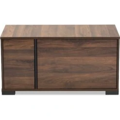 Baxton Studio Vere 2-Door Cat Litter Box Cover House -Wellness Sales Store 307851 PT4. AC SS1800 V1624315992