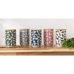 Bone Dry Ceramic Meow Cat Treat Canister -Wellness Sales Store 313400 PT6. AC SS1800 V1631777060