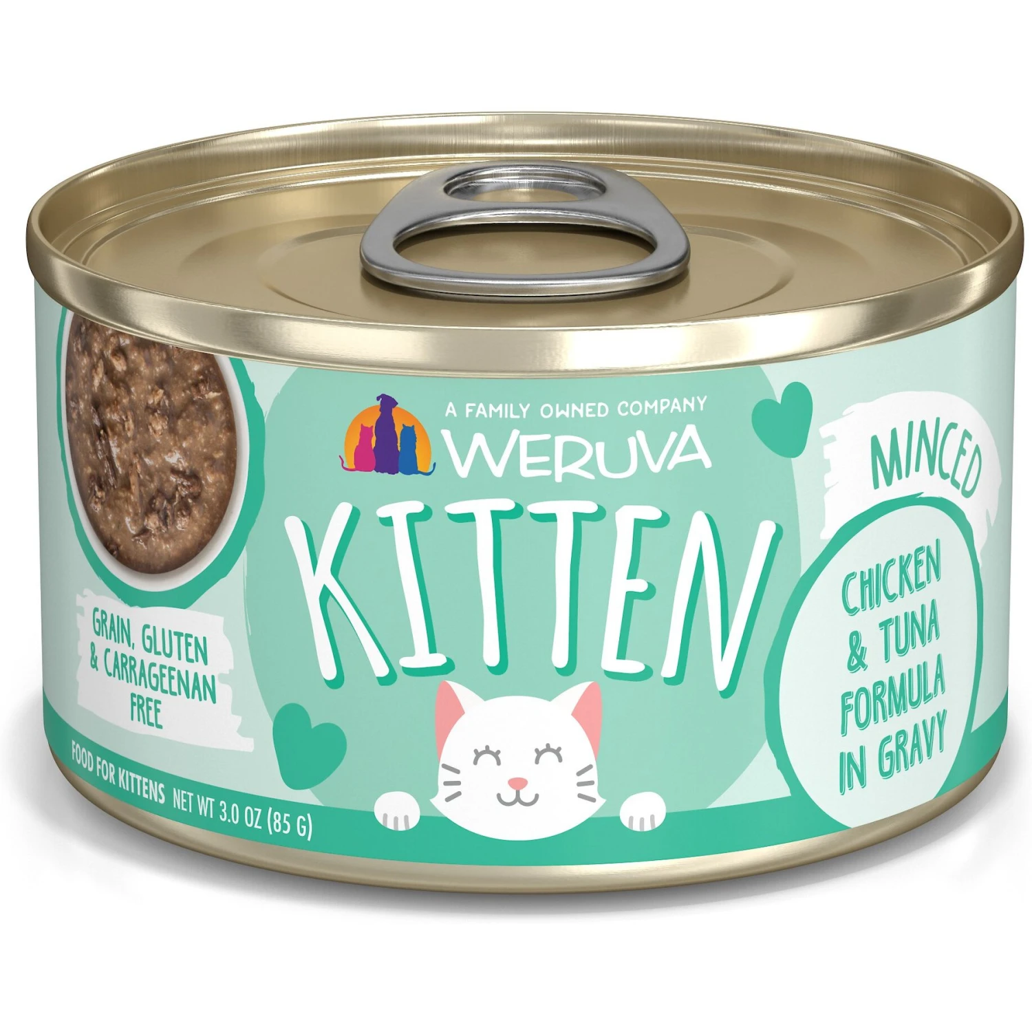 Weruva Chicken & Tuna Formula In Gravy Wet Cat Food 2 Weruva Chicken & Tuna Formula In Gravy Wet Cat Food - Image 2