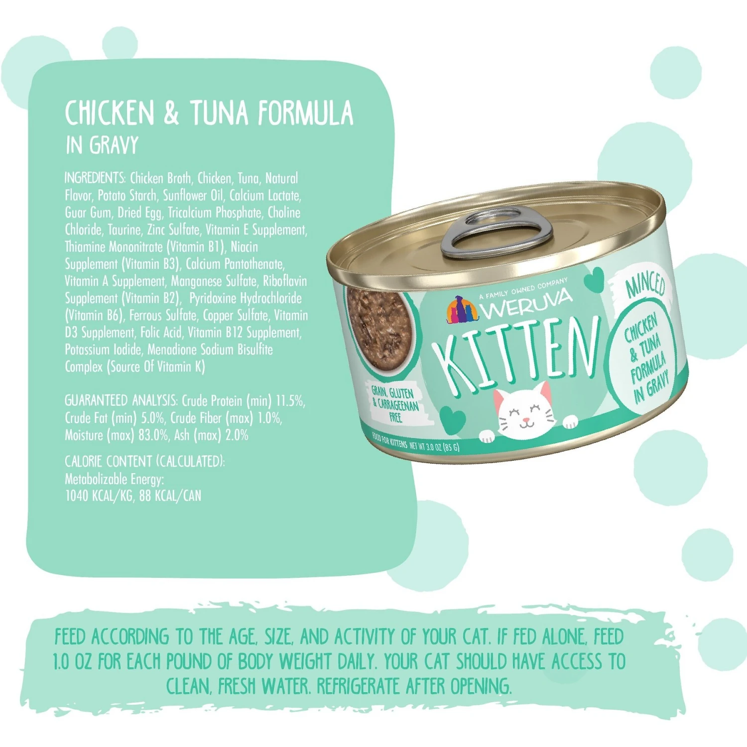 Weruva Chicken & Tuna Formula In Gravy Wet Cat Food 8 Weruva Chicken & Tuna Formula In Gravy Wet Cat Food - Image 8