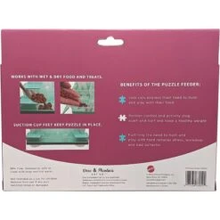 Ethical Pet Doc & Phoebe Puzzle Cat Feeder, Blue/White 9 Ethical Pet Doc & Phoebe Puzzle Cat Feeder, Blue/White -Wellness Sales Store 316060 PT3. AC SS1800 V1631766425