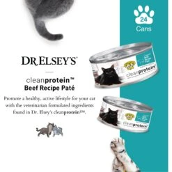Dr. Elsey's Cleanprotein Beef Recipe Wet Cat Food 9 Dr. Elsey's Cleanprotein Beef Recipe Wet Cat Food -Wellness Sales Store 325187 PT2. AC SS1800 V1700888462