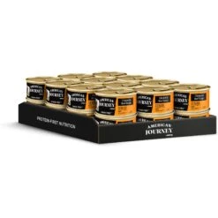 American Journey Senior Pate Chicken & Beef Recipe Canned Cat Food, 3-oz Can, Case Of 24 12 American Journey Senior Pate Chicken & Beef Recipe Canned Cat Food, 3-oz Can, Case Of 24 -Wellness Sales Store 330849 PT3. AC SS1800 V1691614424