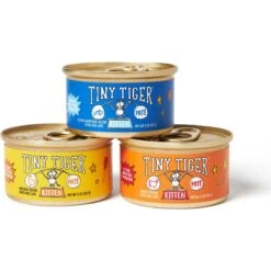 Tiny Tiger, Kitten Classic, Ocean Whitefish Pate Recipe, Canned Cat Food -Wellness Sales Store 330994 PT5. AC SS1800 V1642187801