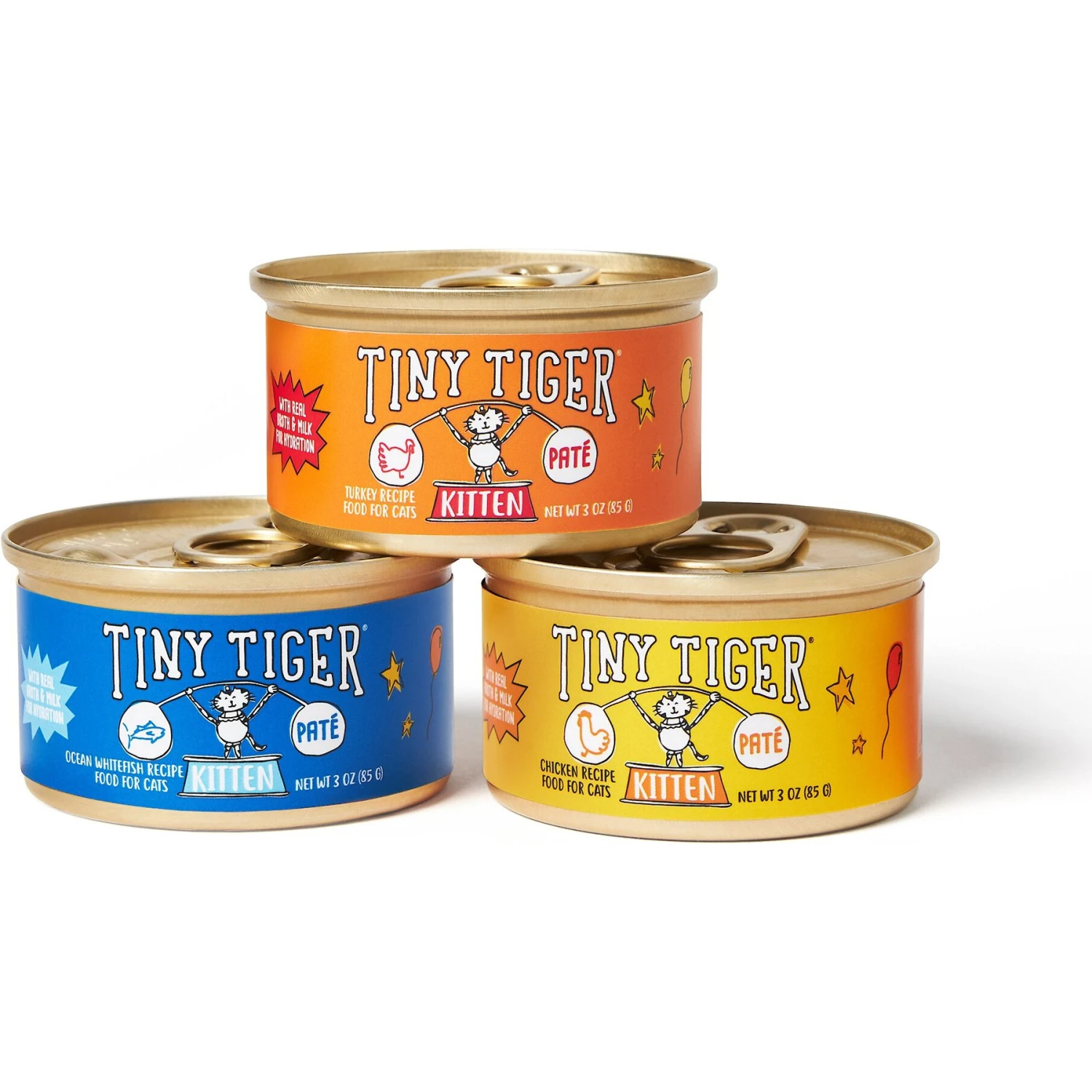 Tiny Tiger, Kitten Classic, Turkey Pate Recipe, Canned Cat Food 6 Tiny Tiger, Kitten Classic, Turkey Pate Recipe, Canned Cat Food - Image 6