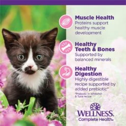 Wellness Complete Health Kitten Variety Pack Grain-Free Canned Cat Food, 3-oz, Case Of 12 13 Wellness Complete Health Kitten Variety Pack Grain-Free Canned Cat Food, 3-oz, Case Of 12 -Wellness Sales Store 333302 PT4. AC SS1800 V1636754785