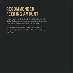 Purina Pro Plan Hairball Control Turkey Entree Pate Wet Cat Food, 3-oz Can, Case Of 24 -Wellness Sales Store 336306 PT7. AC SS1800 V1634073987