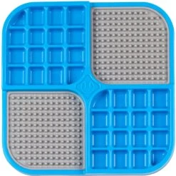 Hyper Pet IQ Banquet Dog & Cat Lick Mat, Blue/Gray -Wellness Sales Store 338386 PT6. AC SS1800 V1634651836