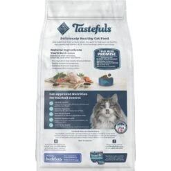 Blue Buffalo Tastefuls Hairball Control Natural Chicken & Brown Rice Recipe Adult 7+ Dry Cat Food & Blue Buffalo Freedom Indoor Mature Chicken Recipe Grain-Free Canned Cat Food -Wellness Sales Store 338657 PT6. AC SS1800 V1635892950