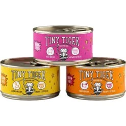 Tiny Tiger, Natural Indoor Recipe Chicken Flavor Dry Cat Food & Tiny Tiger Chunks In EXTRA Gravy Beef & Poultry Recipes Variety Pack Grain-Free Canned Cat Food 15 Tiny Tiger, Natural Indoor Recipe Chicken Flavor Dry Cat Food & Tiny Tiger Chunks In EXTRA Gravy Beef & Poultry Recipes Variety Pack Grain-Free Canned Cat Food -Wellness Sales Store 347718 PT6. AC SS1800 V1639542381
