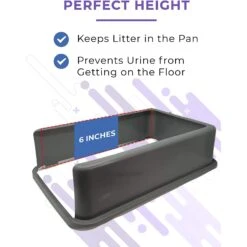 IPrimio Stainless Steel Cat Litter Box, X-Large -Wellness Sales Store 352817 PT5. AC SS1800 V1642529497