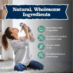 Blue Buffalo Baby Blue Healthy Growth Formula Grain-Free High Protein Chicken & Pea Recipe Kitten Dry Food -Wellness Sales Store 354158 PT5. AC SS1800 V1641334315