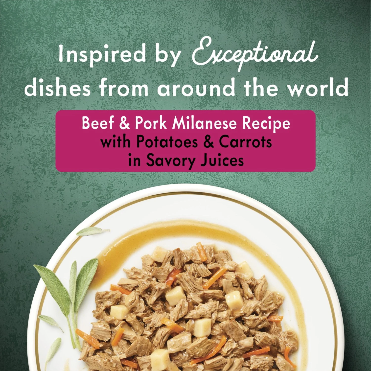 Fancy Feast Medleys Beef & Pork Milanese With Carrots & Potatoes In Savory Juices Wet Cat Food, 3-oz Can, Case Of 24 2 Fancy Feast Medleys Beef & Pork Milanese With Carrots & Potatoes In Savory Juices Wet Cat Food, 3-oz Can, Case Of 24 - Image 2