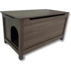 Designer Pet Products Parker Designer Wood Catbox Furniture Litter Box Enclosure, 36-in -Wellness Sales Store 362058 PT6. AC SS1800 V1643214425