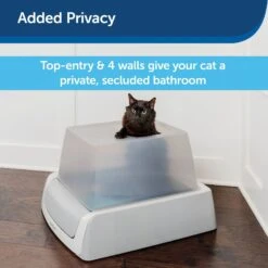 PetSafe ScoopFree Top Entry Litter Box Privacy Cover 10 PetSafe ScoopFree Top Entry Litter Box Privacy Cover -Wellness Sales Store 368979 PT4. AC SS1800 V1700155326