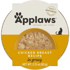 Applaws Chicken Flakes In Gravy Wet Cat Food, 2.12-oz, Case Of 18