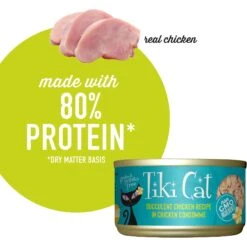 Tiki Cat Luau Succulent Chicken In Chicken Consomme Grain-Free Canned Cat Food -Wellness Sales Store 49123 PT4. AC SS1800 V1702329331
