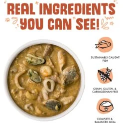 Weruva Marbella Paella With Mackerel, Shrimp & Mussels Grain-Free Canned Cat Food 10 Weruva Marbella Paella With Mackerel, Shrimp & Mussels Grain-Free Canned Cat Food -Wellness Sales Store 49306 PT2. AC SS1800 V1643068591