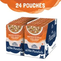 Natural Balance Platefulls Turkey, Chicken & Duck Formula In Gravy Grain-Free Cat Food Pouches -Wellness Sales Store 50931 PT3. AC SS1800 V1682690159