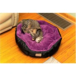 Armarkat Soft Cat Bed, Purple & Black, Large 14 Armarkat Soft Cat Bed, Purple & Black, Large -Wellness Sales Store 515662 PT5. AC SS1800 V1649349870